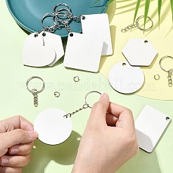 Сублимационные заготовки брелки&nbsp;AJEW-CJC0015-003