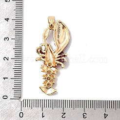 Латунь эмаль подвески KK-A277-03G-02