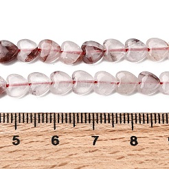 Натуральный гематоидный кварц / нитки из железистого кварца G-P575-C21-6mm