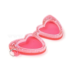 Непрозрачной акриловые большие подвески SACR-L004-08P-04