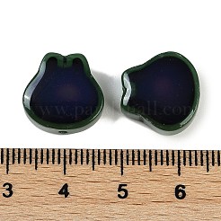 Двухцветные стеклянные бусины для настроения&nbsp;GLAA-Z007-13D