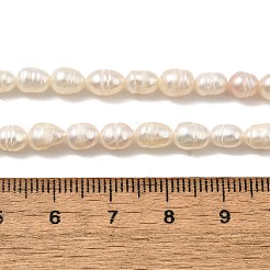 Нити из натурального культивированного пресноводного жемчуга PEAR-I007-01Q-01B