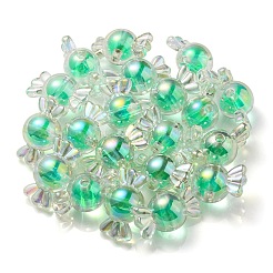 УФ-покрытие радужными переливающимися акриловыми бусинами PACR-E001-01C