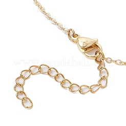 2 шт. 2-х цветные смешанные драгоценные камни и гальваническое стекло 3-х слойные ожерелья NJEW-JN05226