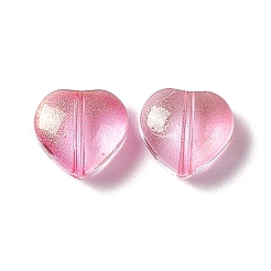 Гальваника прозрачная стеклянная бусина EGLA-H102-08I