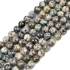 Натуральный камень k2 бусины пряди&nbsp;G-K405-B03-8mm