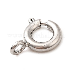 Латунная застежка пружинного кольца KK-D407-20P-B