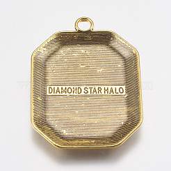 Сеттинги для кулона ( кабошона ) тибетского стиля X-TIBEP-A22961-AG-FF