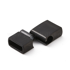 Ионное покрытие (ip) прямоугольные магнитные застежки из нержавеющей стали 304 с вклеиваемыми концами STAS-E089-42B-A