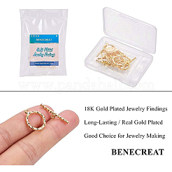 Латуни Переключить застежками KK-BC0004-05G