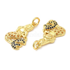 Латунные микро проложить кубического циркония подвески&nbsp;KK-P236-15G