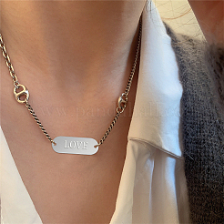 30 шт. алюминиевый овальный соединительный брелок&nbsp;FIND-WR0011-39