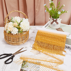 Железная лента со стразами&nbsp;AJEW-WH20048-48G-02