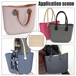 2 шт. 2 стиля вставок-органайзеров из искусственной кожи pu&nbsp;DIY-WR0002-87B