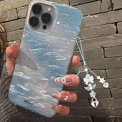 Наборы для самостоятельного изготовления ремешка для мобильного телефона с подвеской-бантом&nbsp;DIY-SC0030-86