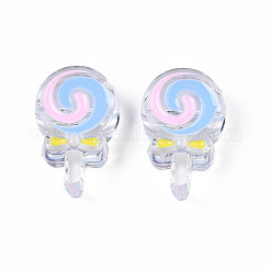 Прозрачные акриловые бусины&nbsp;X-ACRC-S039-04