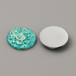 Кабошоны из смолы&nbsp;CRES-WH0001-49D