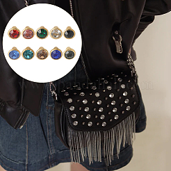 100 шт. 10-х цветные полутрубчатые заклепочные шпильки из сплава&nbsp;FIND-GF0008-32