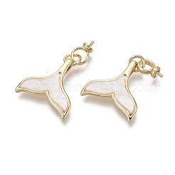 Кулоны из латуни с микропаве KK-R122-017-NF