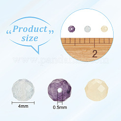 2 нити натуральных флюоритовых бусин нити G-OC0004-38