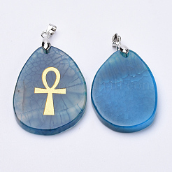 Природные подвески агат G-S282-19