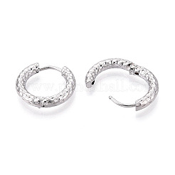 Серьги-кольца из нержавеющей стали 304&nbsp;STAS-T074-25P