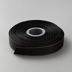 Полиэстеровая лента с золотым краем OCOR-WH0077-090A