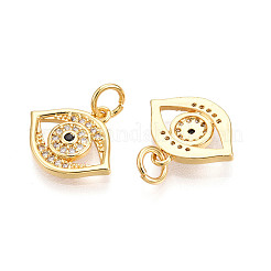 Латунные микро проложить кубического циркония подвески&nbsp;KK-N257-22G