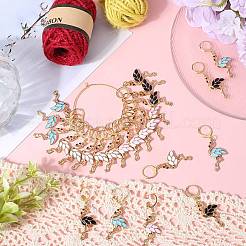 Маркеры для подвесок в виде фламинго HJEW-SC00008