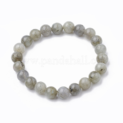 Натуральный лабрадорит бисера браслеты простирания G-T104-29