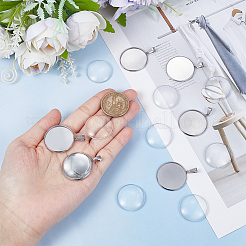 30 шт. оправа для подвески из нержавеющей стали 304 FIND-UN0001-80