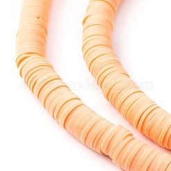 Полимерной глины ручной работы бисер нитей CLAY-R089-8mm-Q090