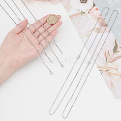 Ожерелья из нержавеющей стали 304&nbsp;NJEW-UN0001-30P