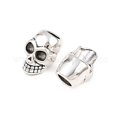 Тибетский стиль сплава сеттинги европейского бисера горный хрусталь&nbsp;PALLOY-A024-19AS-1