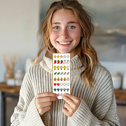 ПВХ пластиковые прозрачные штампы DIY-WH0631-0674