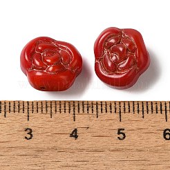 Непрозрачные бусины лэмпворк&nbsp;LAMP-P065-02B-12