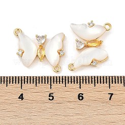 Латунные микро проложить кубического циркония подвески&nbsp;KK-U043-31G-01