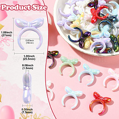 Uv акриловые покрытия бусины MACR-CJC0004-28