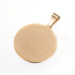 Ионное покрытие (ip) 304 нержавеющая сталь плоские круглые с надписью «Отче наш» кресты-подвески&nbsp;X-STAS-P085-25