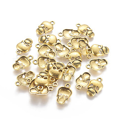 Сплавочные подвески тибетского стиля TIBEP-K585-AG-RS