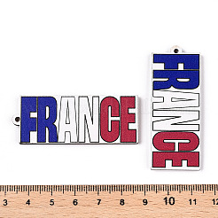 Подвески из дерева с французской тематикой WOOD-N016-09