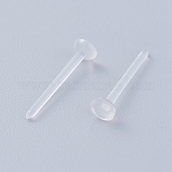 Серьги-гвоздики из экологически чистого пластика KY-F009-08-A