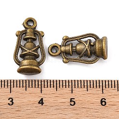 Тибетский стиль сплава фонарь / масляная лампа подвески TIBEP-Q041-092AB-NR