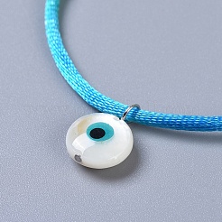 Регулируемые нейлоновые браслеты BJEW-JB04364-04