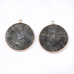 Природные подвески лабрадорита&nbsp;G-T112-24H