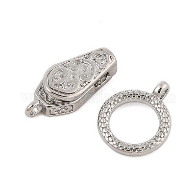 Латунь раз по сравнению с застежками KK-L223-015P-1