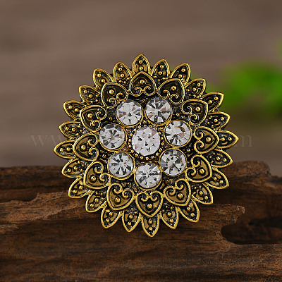 Винтажные кольца в ближневосточном стиле с цветочным рисунком&nbsp;TH0297-1-1