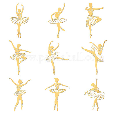 Никелевые декоративные наклейки DIY-WH0450-019-1