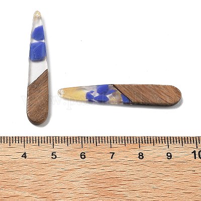 Подвески из смолы и ореха FIND-R051-08A-1