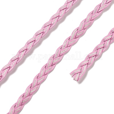 3-слойный плетеный шнур из искусственной кожи OCOR-Q059-01G-1